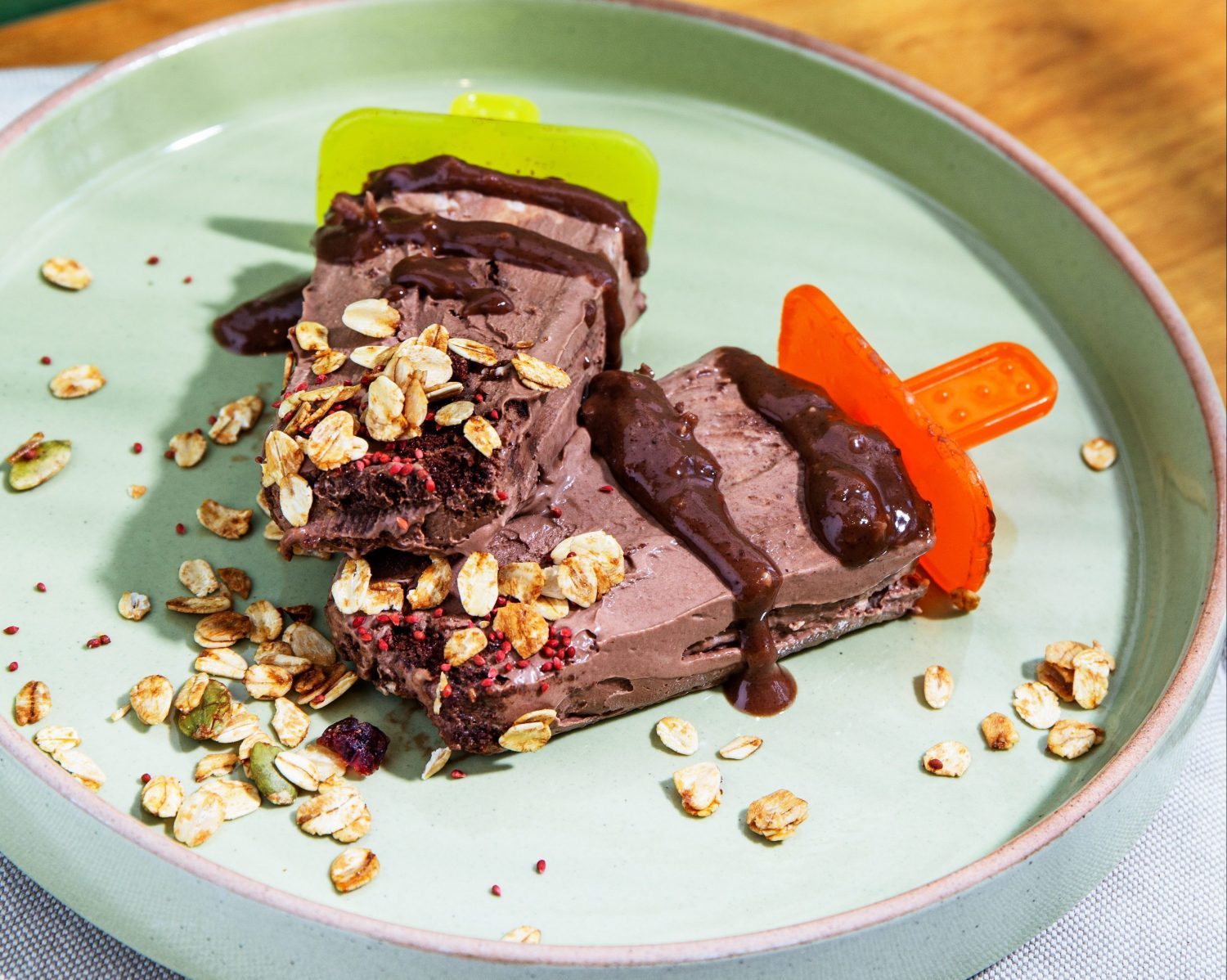 Creamy Chocolate PB Popsicles (Vegan Friendly) – Amazin'Graze USA