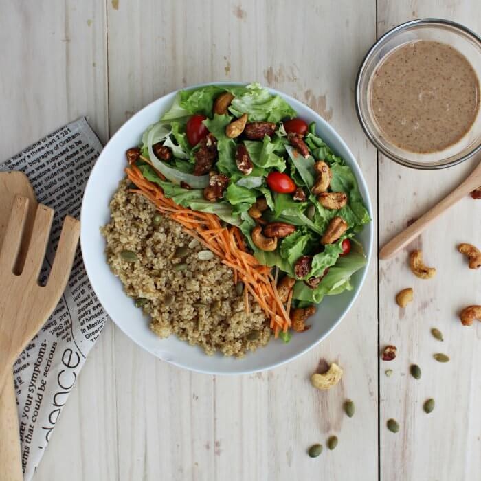 Protein Power Salad Bowl Recipe – Amazin'Graze USA