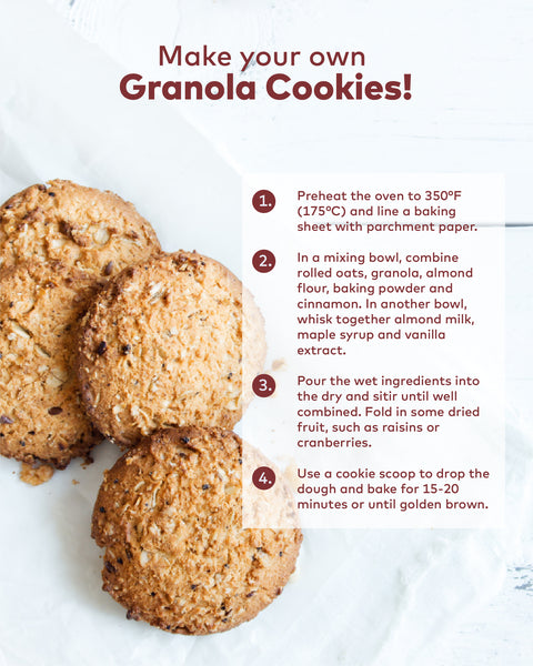 Coconut Caramel Granola with Prebiotics