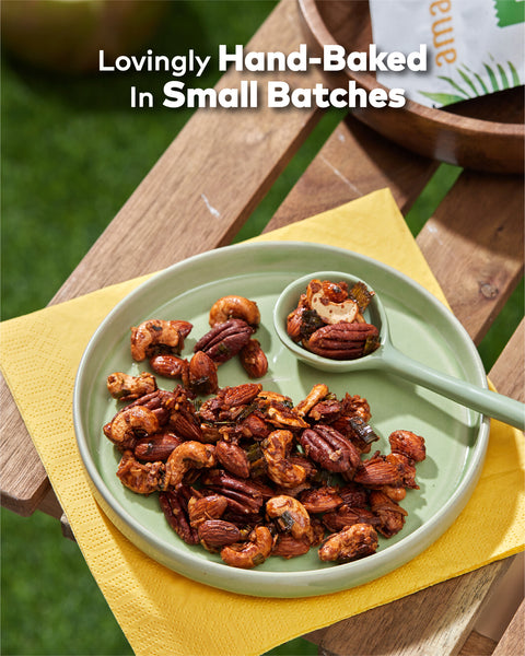 Pandan Coconut Nut Mix