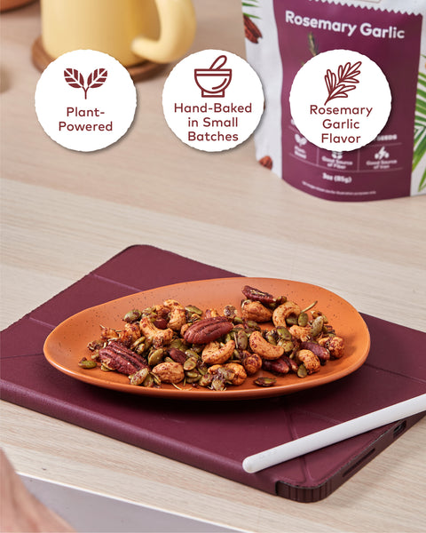 Rosemary Garlic Nut Mix