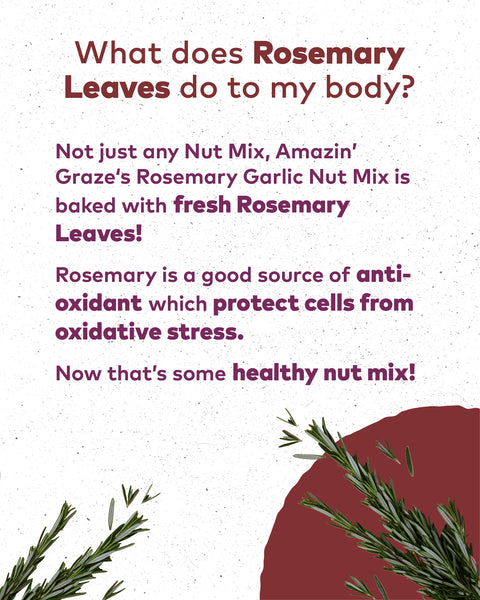 Rosemary Garlic Nut Mix
