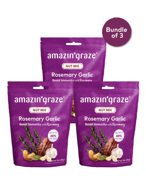 Rosemary Garlic Nut Mix