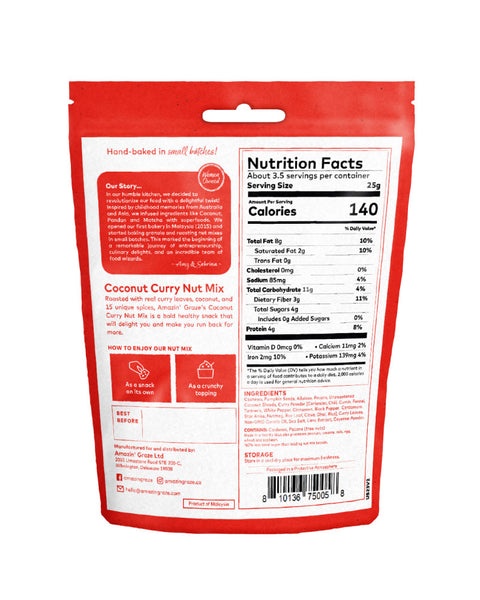 Coconut Curry Nut Mix