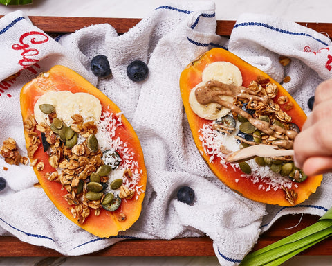 Tropical Papaya Breakfast Bowl - Amazingraze USA