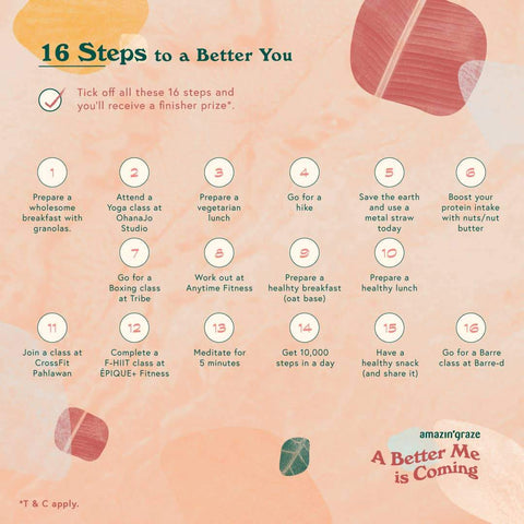 16 Steps To A Better You - Amazingraze USA