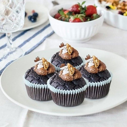 Decadent Chocolate Cupcakes with Caramel Frosting Recipe - Amazingraze USA