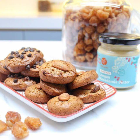 CNY Recipe: Longan Butter Cookies - Amazingraze USA