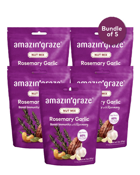 Rosemary Garlic Nut Mix