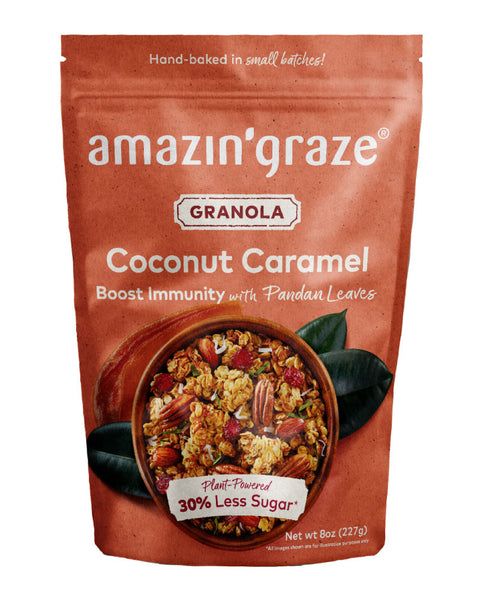 Coconut Caramel Granola with Prebiotics